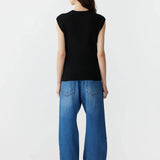 Slim Muscle Tank Knit Bassike