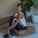 Panarea Trackpant in Brown Jasmine Alexa