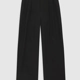 Carrie Pant in Black Twill