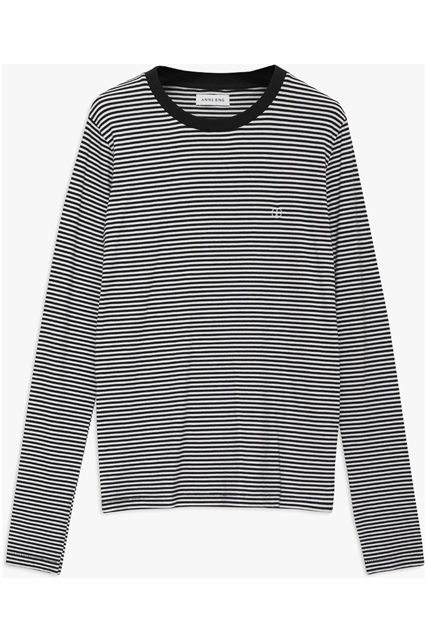 Cloth Lifestyle Boutique Rylan Tee Black White Stripe