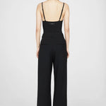 Carrie Pant in Black Twill