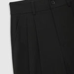 Carrie Pant in Black Twill