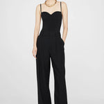 Carrie Pant in Black Twill
