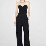 Carrie Pant in Black Twill