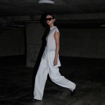 Women in white outfit shop the best sellers online shopping cloth lifestyle