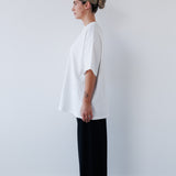 Jasper Tee in White Mabel