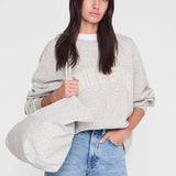 Miles White Leopard Sweatshirt ANINE BING