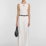 V&W Metal Tank in White