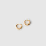 J Gold Earrings in Midi
