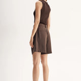 Hayes Knit Top in Chocolate Elka Collective