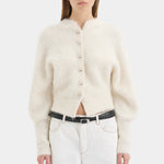 Lise Cardigan in Ivory Sir.