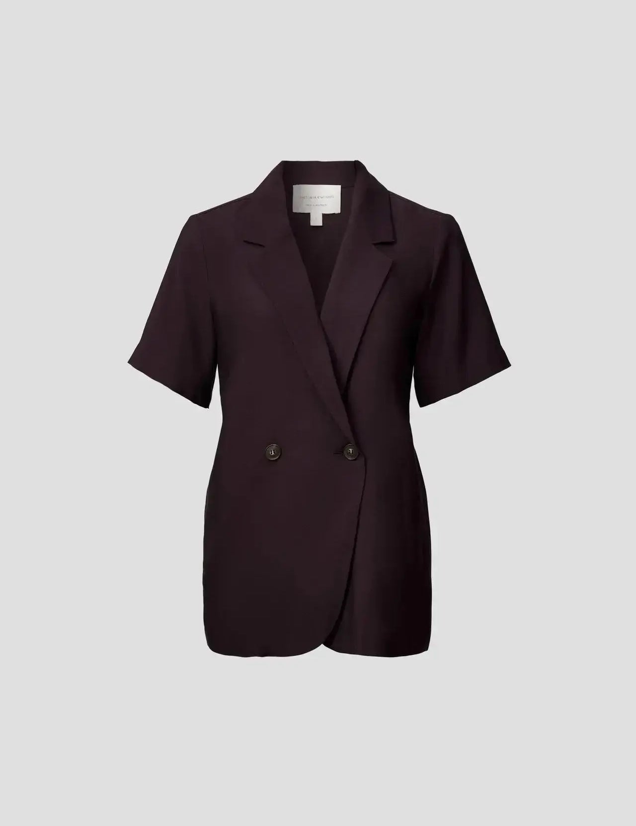 Hepburn Shirt in Chocolate Viktoria + Woods