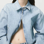 Nile Jacket in Space Blue AGOLDE