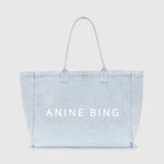 Leo Denim Tote in Lucid Blue ANINE BING