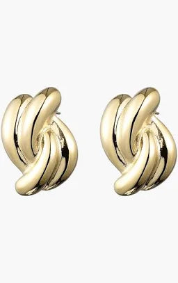 Whirlpool Earring in Gold