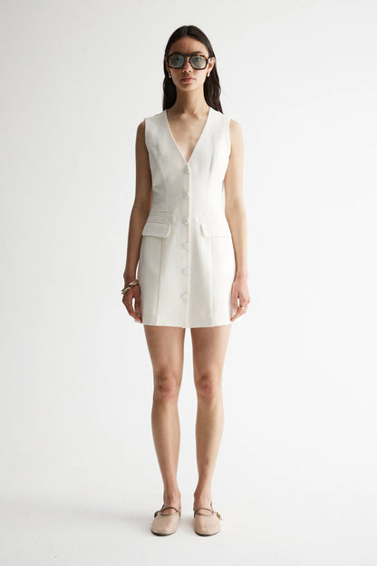 Ira Dress in Ivory