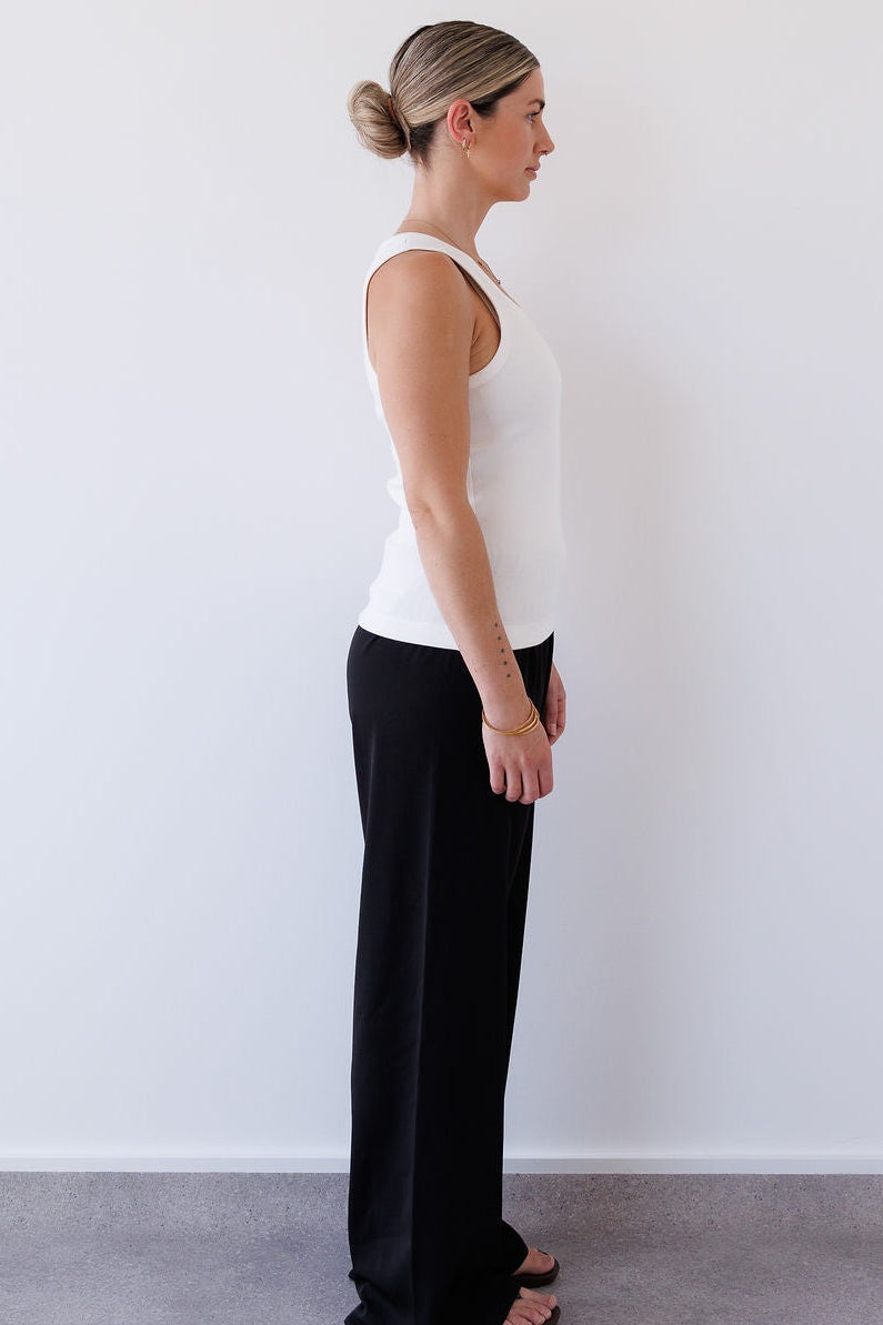 Max Pant in Black Mabel