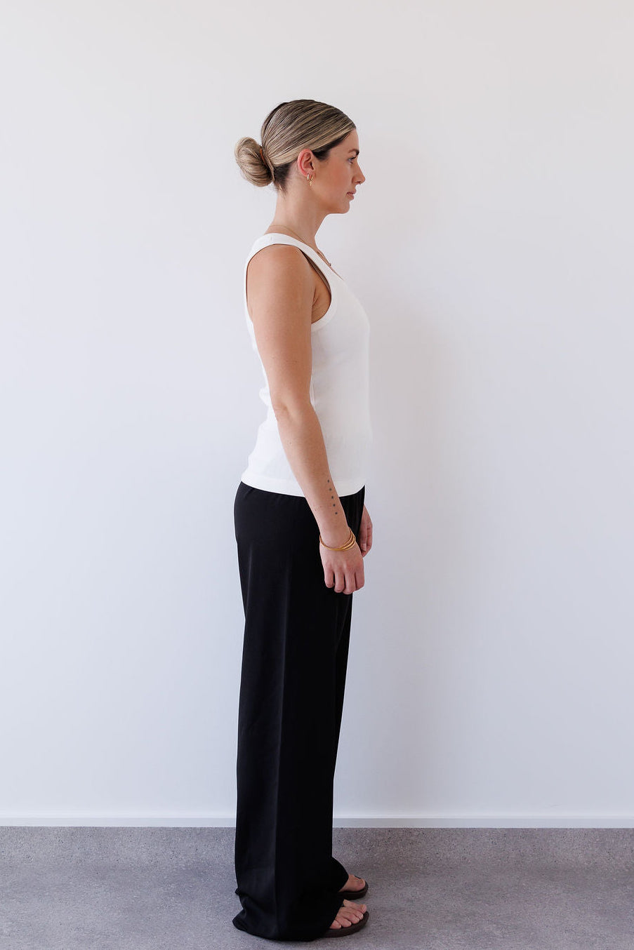 Max Pant in Black Mabel