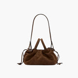Brown Suede Mila Mini Tote Rylan