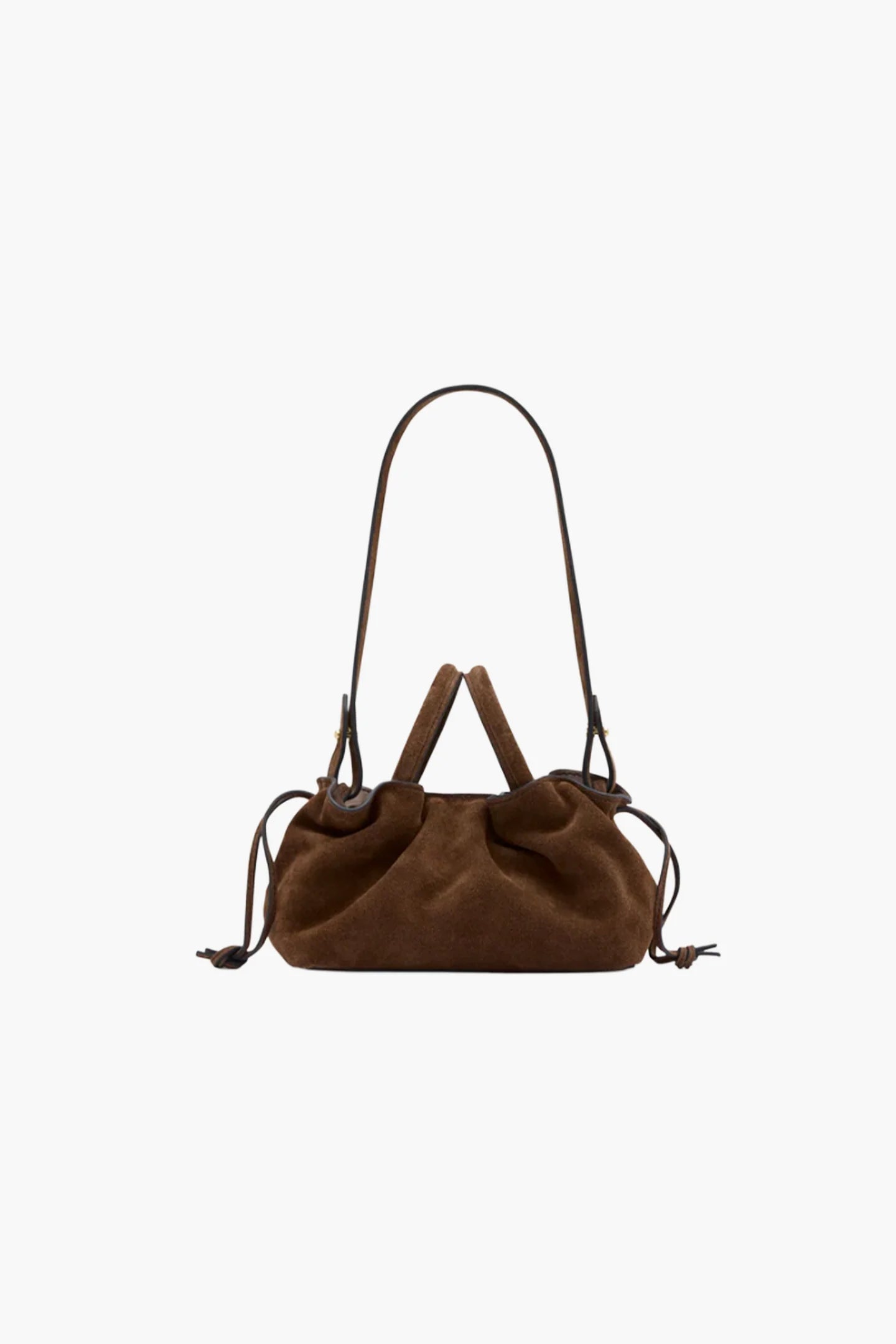 Brown Suede Mila Mini Tote Rylan
