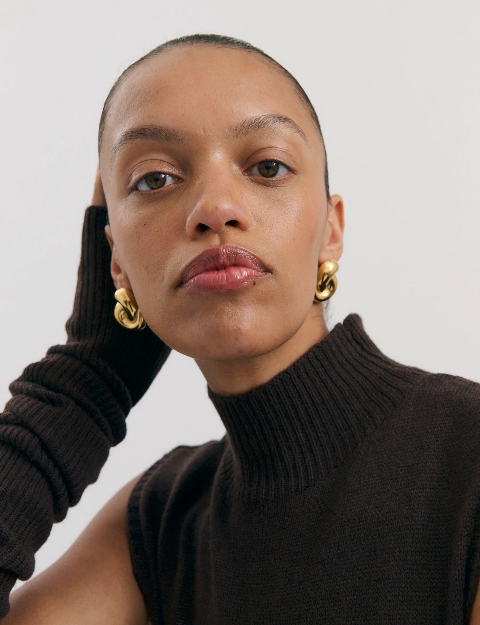 Pleated Knot Earring Anna Rossi