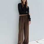 Penny Knit Cardigan in Black Elka Collective