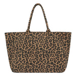 Leo Canvas Tote In Leopard Anine Bing