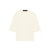 Bloom Short Sleeve Stripe in Lemontini Lioness