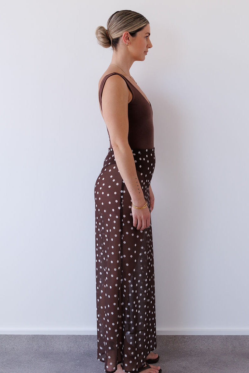 Ruby Skirt in Chocolate Mabel