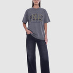 Sophia Relaxed Tee in Washed Grey Ena Pelly