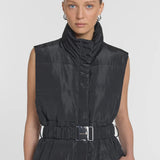 Alchemy Puffer Vest in Black Viktoria + Woods