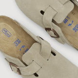 Boston SFB Taupe Suede Leather - Regular Fit