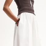 Persi Tank in Chocolate Elka Collective