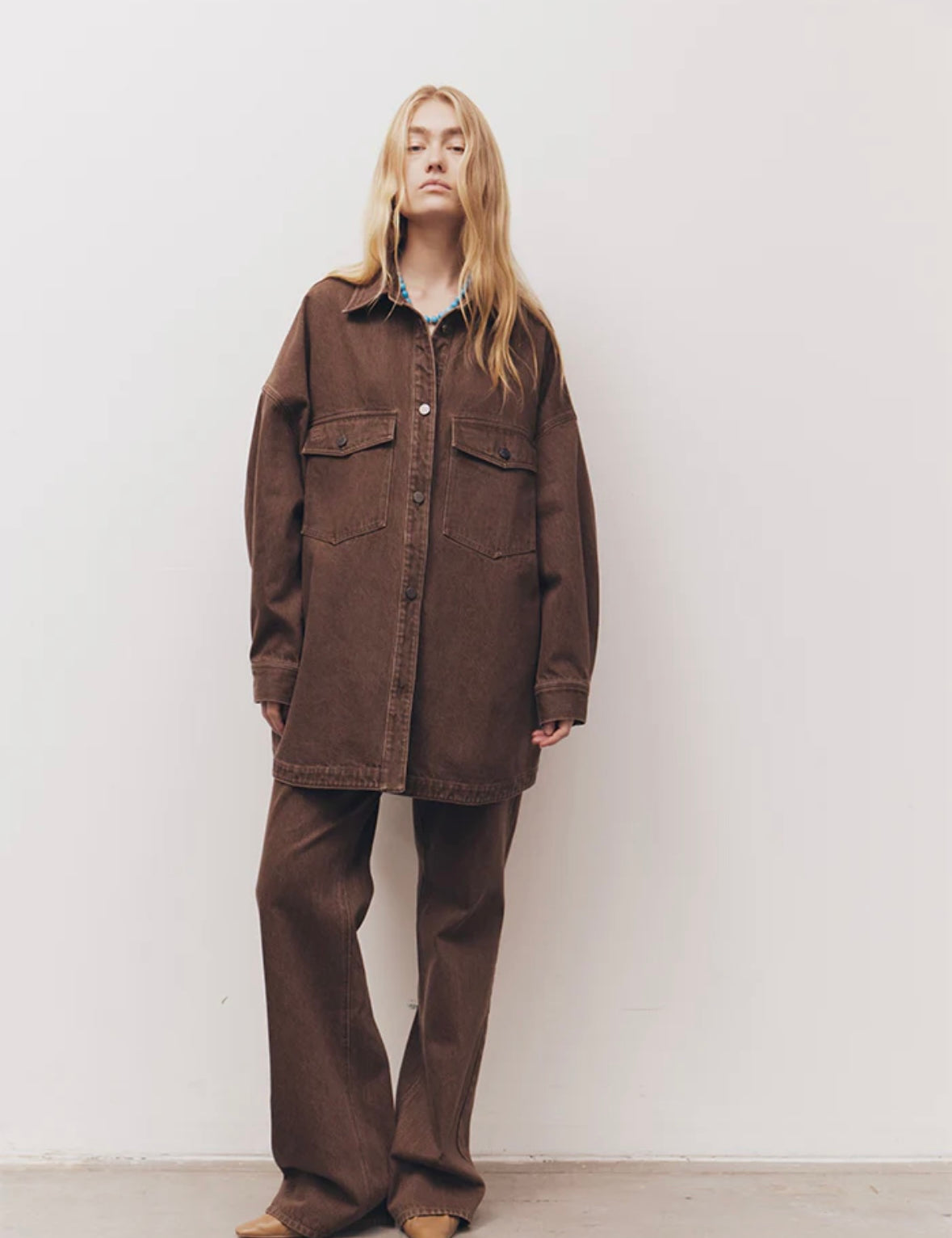 Brown jacket from blanca at clothlifestyle boutique 