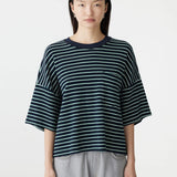 Reverse Stripe Boxy T-Shirt