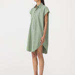 Crushed Cotton Dress Bassike