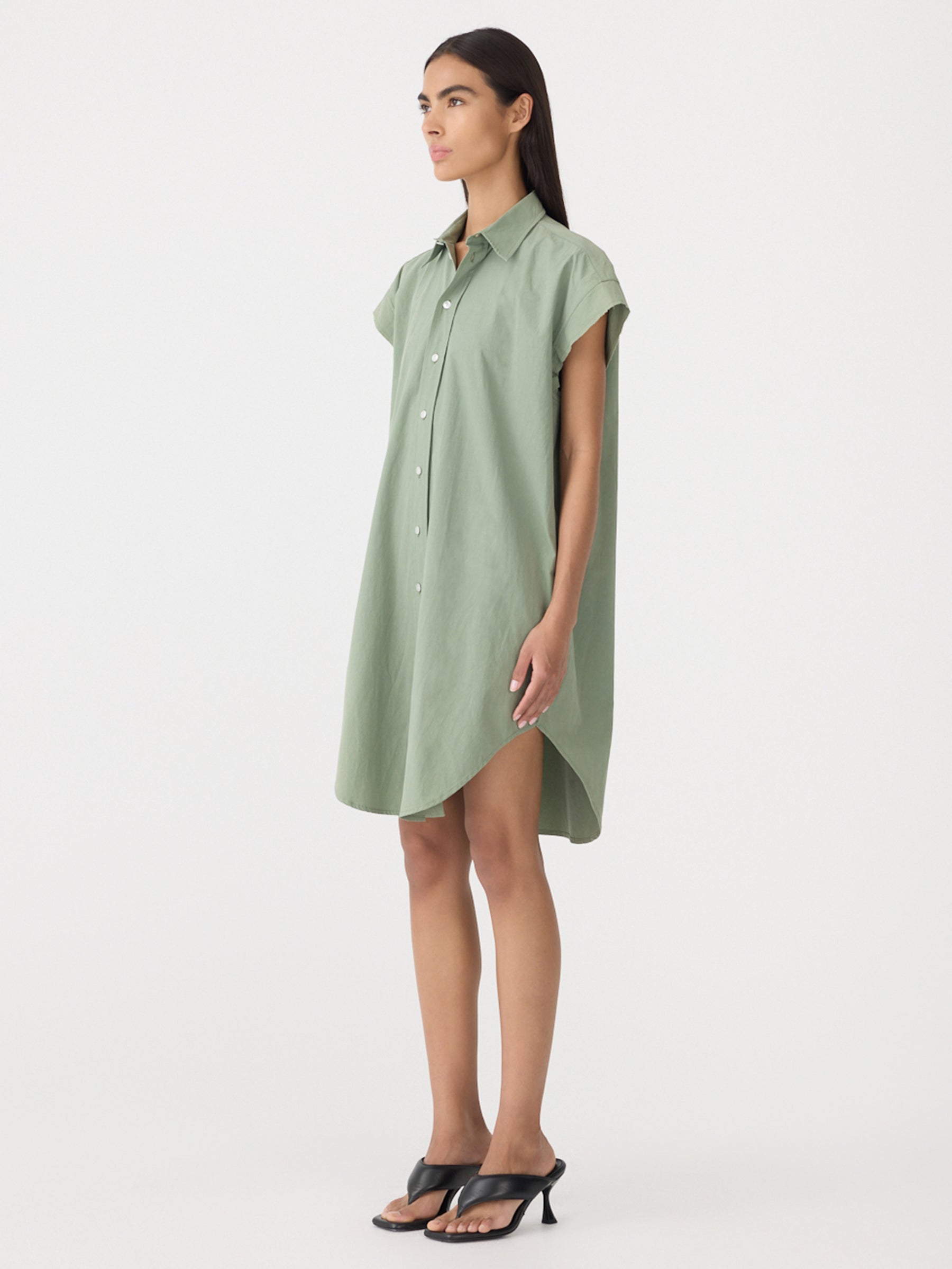 Crushed Cotton Dress Bassike