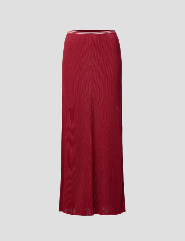Showtime Skirt in Red Viktoria + Woods