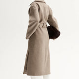 Knox Coat in Oat Marle