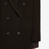 Ruthe Coat in Dark Chocolate