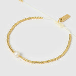 River Gold and Pearl Bracelet Arms of Eve
