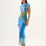 Joyce Dress in Blue