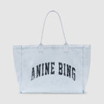 Leo Denim Tote in Lucid Blue ANINE BING