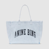 Leo Denim Tote in Lucid Blue ANINE BING
