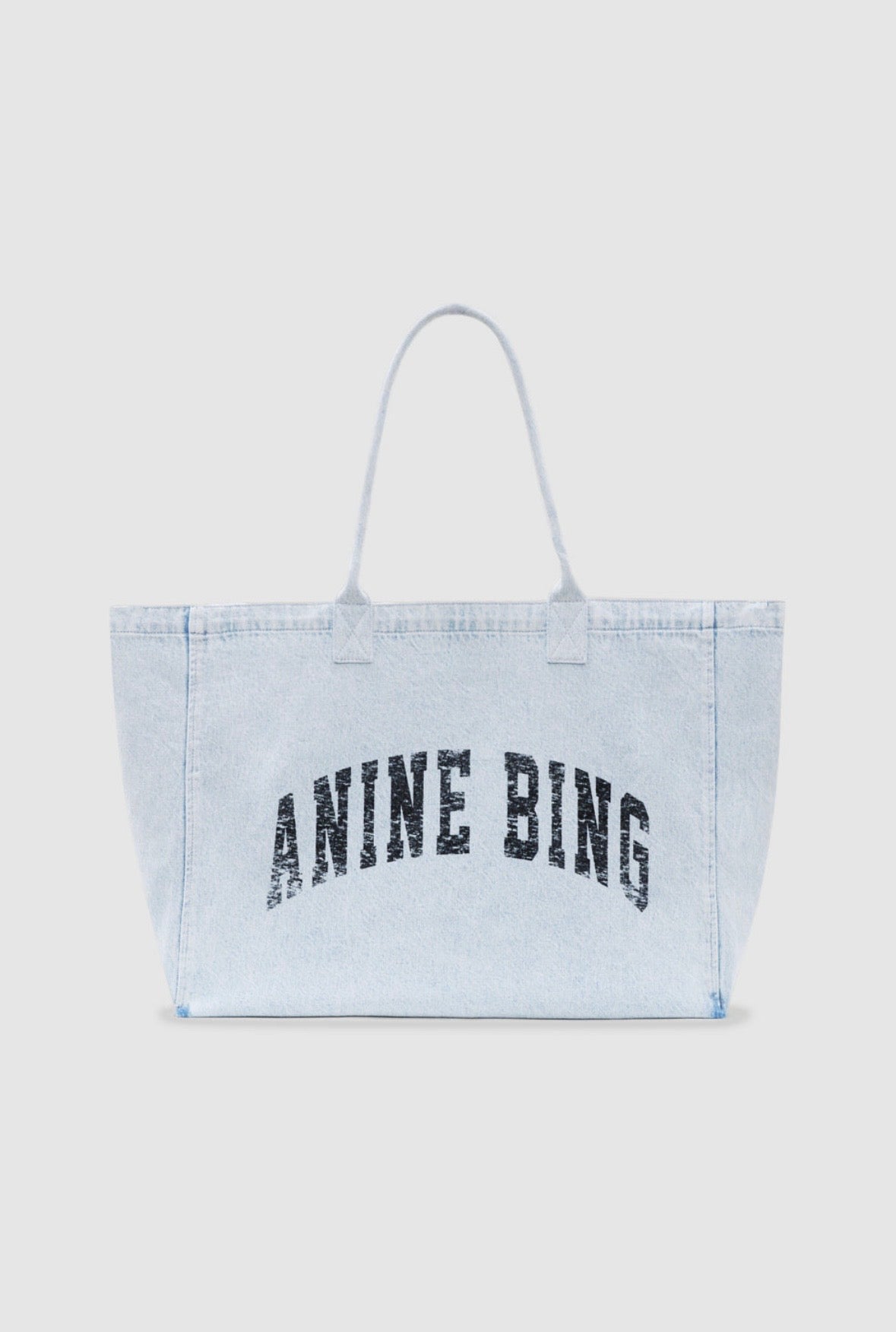 Leo Denim Tote in Lucid Blue ANINE BING