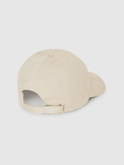 Jeremy Baseball Cap in AB in Oatmeal