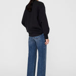 Alto Sweatshirt Framed Monogram Black Anine Bing