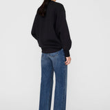 Alto Sweatshirt Framed Monogram Black Anine Bing
