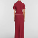 Showtime Skirt in Red Viktoria + Woods