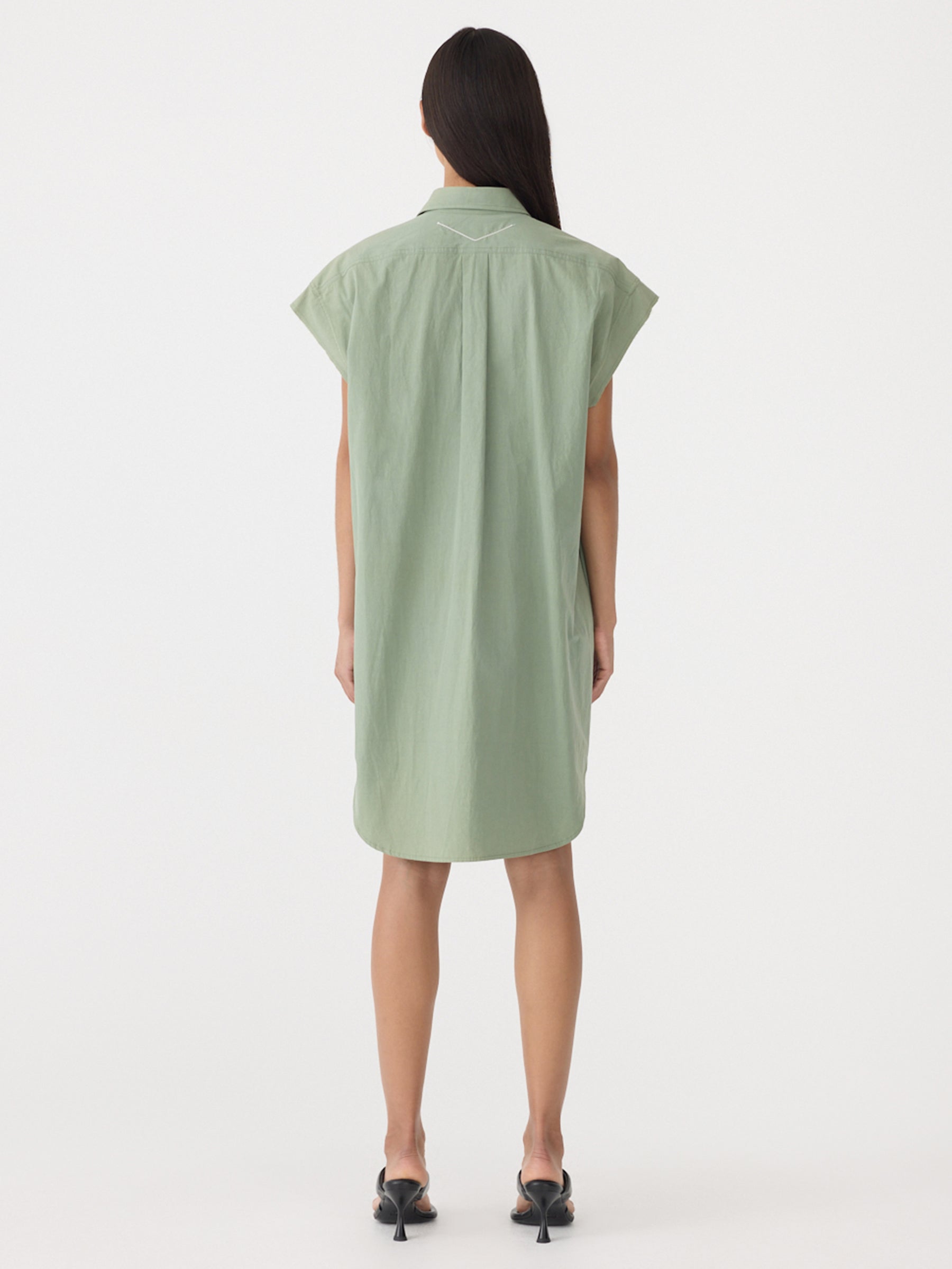 Crushed Cotton Dress Bassike